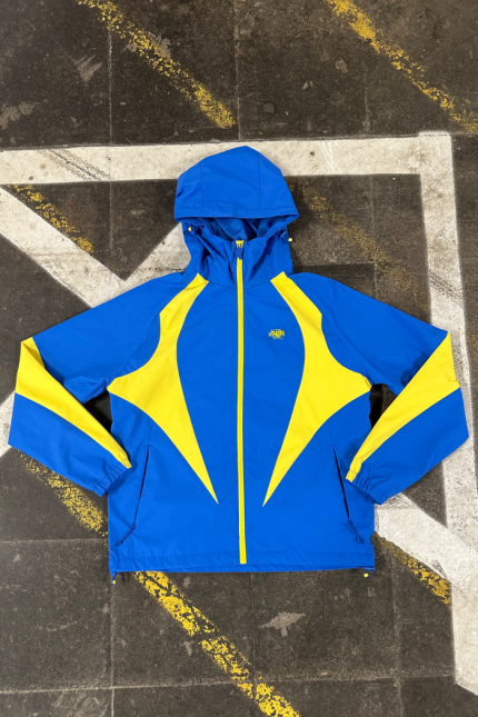 VORTEX WOVEN JACKET BLUE/YELLOW