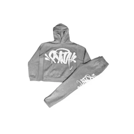 SYNA WORLD TEAM SYNA TRACKSUIT MARL/WHITE GREY