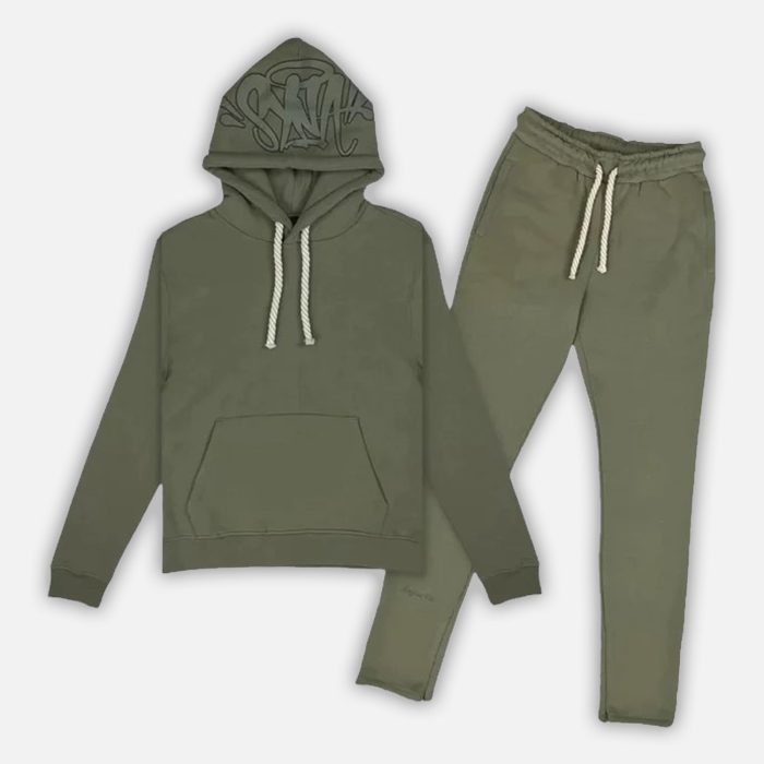 Synaworld ‘Syna Logo’ Tracksuit / Sage - Image 1