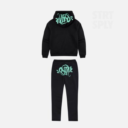 Synaworld ‘Syna Logo’ Tracksuit / Black Teal