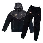 Syna World X Nike Tech Fleece Tracksuit Black - Image 2
