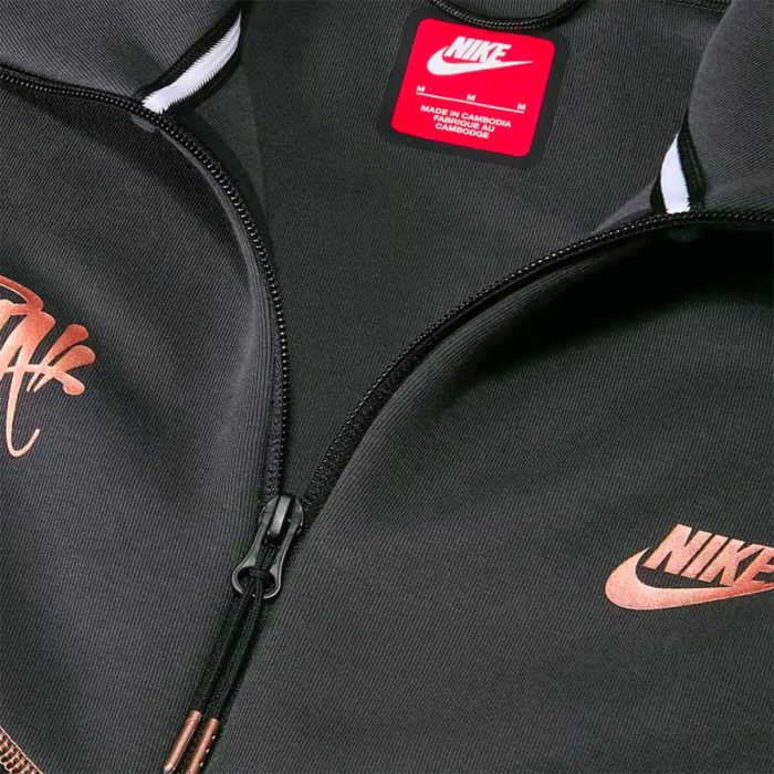 Syna World X Nike Tech Fleece Tracksuit Black - Image 3