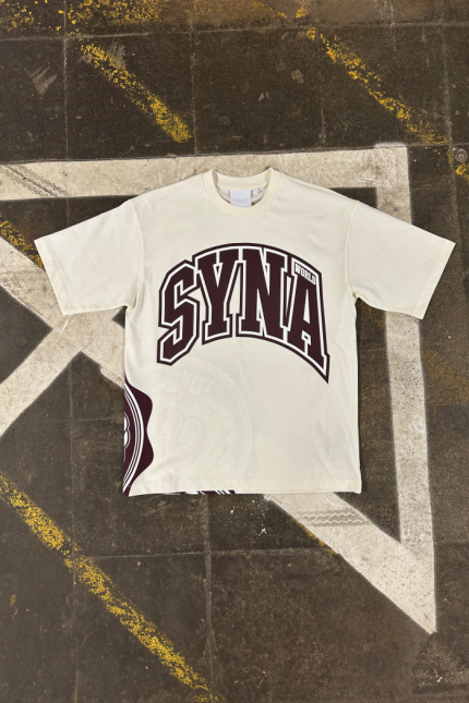 COLLEGE TEE OFF WHITE