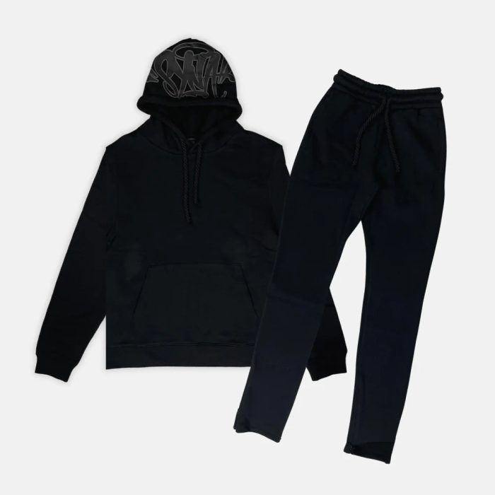 Synaworld ‘Syna Logo’ Tracksuit / Black - Image 1